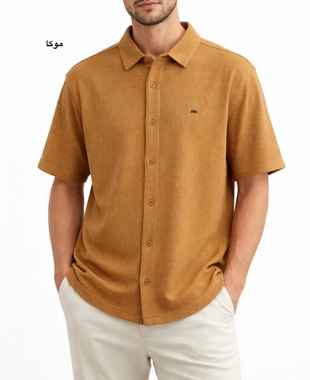 پیراهن مردانه جلو دکمه سپنتا